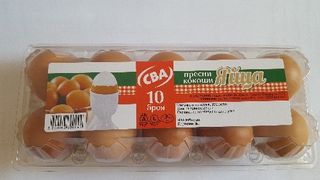 яйца СВА размер L 10бр (223188)