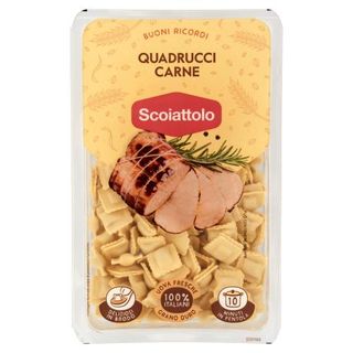 Scoiattolo Buoni Ricordi Quadrucci Carne 200 G