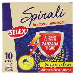 Selex Insetticida Spirali Antizanzare 10 Pezzi - 7002738
