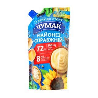 chuma Mayonnaise 72% truek d/p 300g.