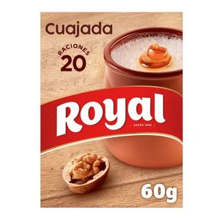 Cuajada Sabor Lácteo Royal Caja 5 Sobres de 12 Gr.