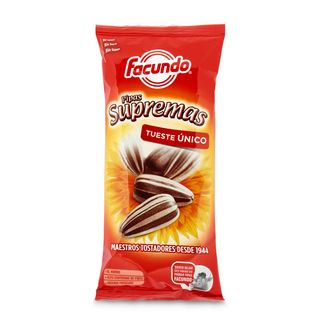 Pipas de Girasol Suprema Facundo 120 G.