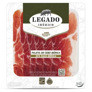 Paleta De Cebo Ibérica 50% Elpozo Sobre 70 Gr.