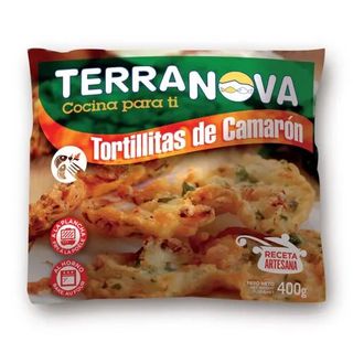 Tortillitas de Camarón Terranova Bolsa 400 Gr.