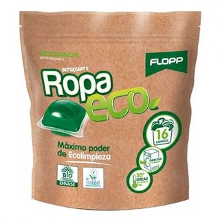 Detergente Cápsulas Ecológicas Flopp 16 Uds