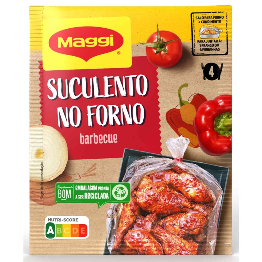 Suculento Forno Maggi Barbecue Saq 32g
