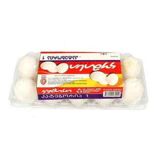 კვერცხი "კუმისი" მარკეტი 1 კატ. 10 ც / 4860009260029