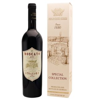 კახური ტრადიციული მეღვინეობა მუსკატი თეთრი 0.75 ლ