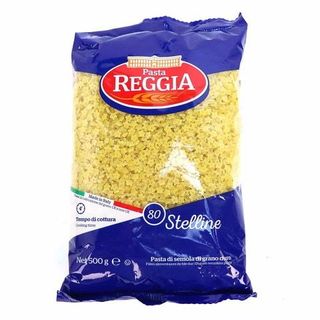 8008857300801 მაკარონი სტელინე ვარსკვლავები /REGGIA/ 500გრ.