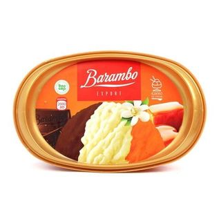 ნაყინი საოჯახო - Barambo Export - ვანილი-შოკ.კარამელით 2000მლ / 4860009786109