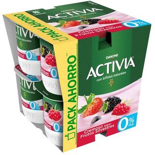 Iogurte Bifidus Cremoso Magro Frutos Silvestres Activia Danone (emb. 960 gr (8 un))