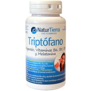 NATURTIERRA Triptófano + Spirulina  30 Comprimidos