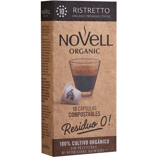 Café bio Ristretto em cápsulas