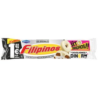 Aros Chocolate Blanco Filipinos Artiach 93 G + 35 G Gratis (25602293)
