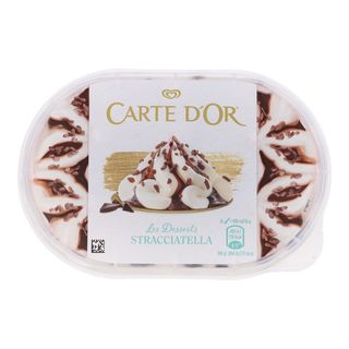 Tarrina de Helado de Stracciatella con Chocolate Carte D'Or 900 Ml