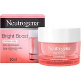 Gel Grema Todo Tipo De Piel Neutrogena Bright Boost, Tarro 50 Ml.