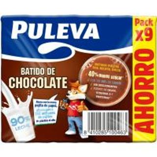 Batido De Cacao Puleva, Pack 9X200 Ml.