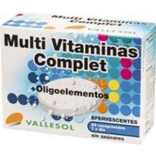 VALLESOL Multivitaminas + Oligoelementos 24 Comprimidos