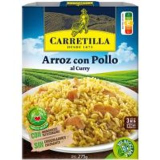 Arroz con Pollo Al Curry Carretilla 300 G.