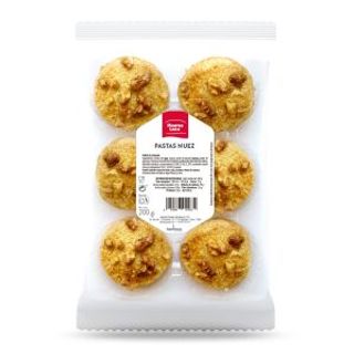 Pastas Nuez Montes Lara Bandeja 200Gr.