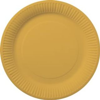 Plato Naranja 23 Cm. Gabbiano 12 Uds.