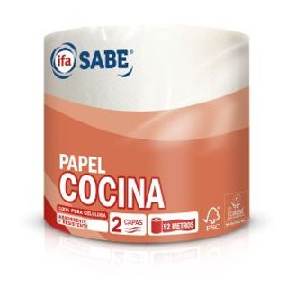 Papel Cocina Multiusos Sabe 92M.