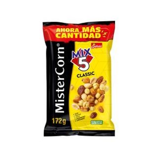 Cocktail Frutos Secos Mix 5 Classic Mistercorn Grefusa 172G