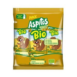 Aperitivo de Maíz Aspitos Bio 6 X 3 Uds.