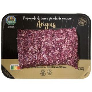 Predo de Carne Picada de Vacuno Angus de Origen Nacional Alcampo 400 G