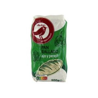 Pan Rallado con Ajo y Perejil Producto Alcampo 500 G.