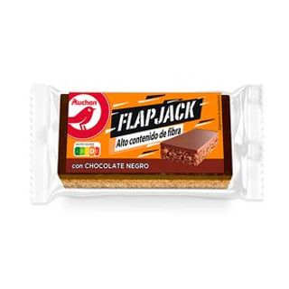 Barrita de Avena Energética con Chocolate Negro Alcampo Flapjack 50 G.