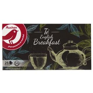 Té English Breakfast (Té Negro) Producto Alcampo 25 Uds. 43,75 G.