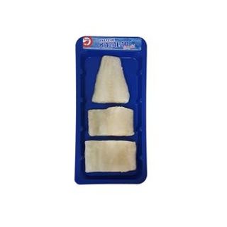 Filetes de Bacalao Ultrcacongelados y con Piel Producto Alcampo 360 G.