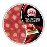 Mini poivrons farcis au thon & anchois 200g - LA MONEGASQUE