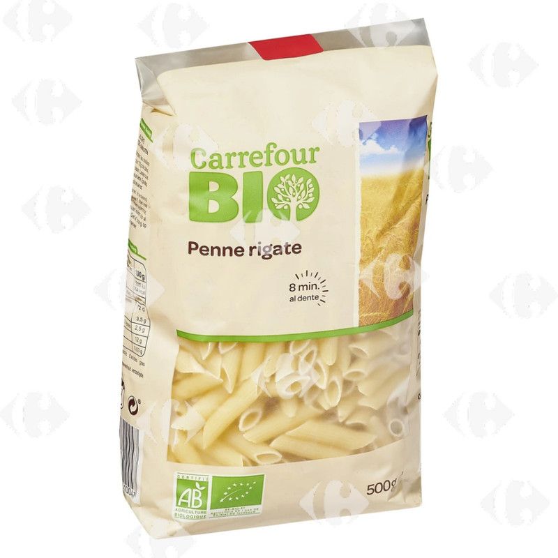Carrefour Bio Penne Rigate 500g