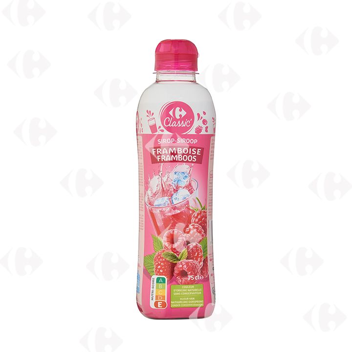 Carrefour Syrup Raspberry 750ml