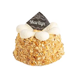 Marilyn Rym Entremet Individuel Glacé Vanille Nougatine Caramel Salé