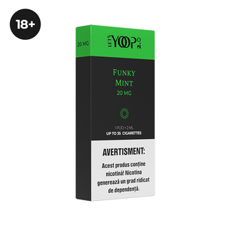 YOOP Funky Mint 20 mg/ml Nicotină
