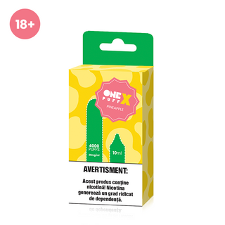 ONE PUFF X Pineapple 4000 puffuri