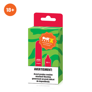 ONE PUFF X Watermelon Icecream 4000 puffuri