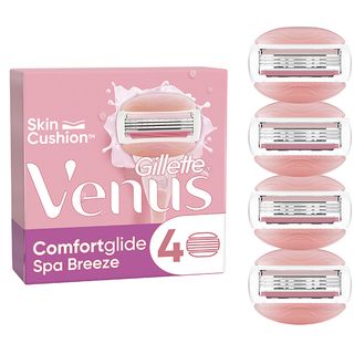 Venus Recharges Lames de Rasoir Comfort Glide Spa Breeze 4 unités