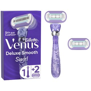 Venus Rasoir Système Deluxe Smooth Swirl + 1 Recharge