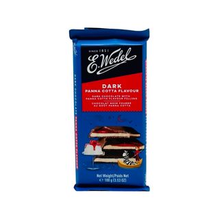 Шоколад E. Wedel Тъмен С Пълнеж Панакота 100 Гр Import-161427