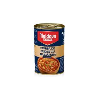 Ciorba de fasole cu afumatura Moldova 400 g