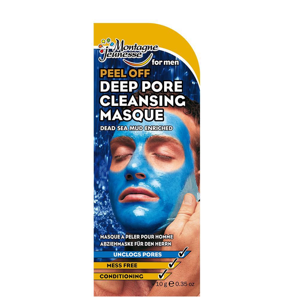 Montagne Jeunesse Men Peel Off Deep Cleansing Face Mask para homem - Montagne Jeunesse - 10 ml