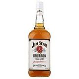 Jim beam white label bourbon 40% 1l