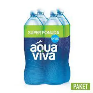 VODA AQUA VIVA NEGAZIRANA 1.5L PET 4-PACK