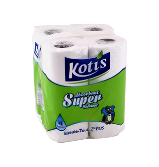 Essuie-Tout Kotis 2 Plis-4 Rouleaux
