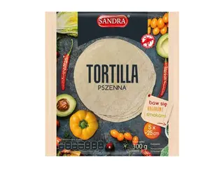 Sandra Tortilla pszenna 300 g (5 x 60 g)