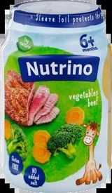 Kašica povrće sa junetinom Nutrino 190g